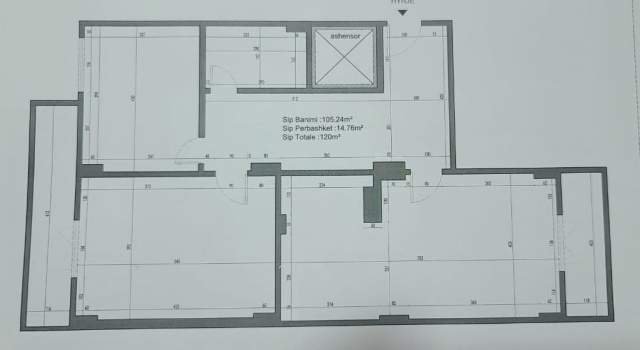 Tirane,  apartament 2+1+BLK Kati 5, 120 m² 120.000 Euro (Laprakë)
