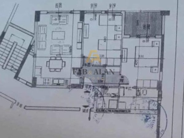 Tirane, shitet apartament 2+1 Kati 4, 111 m² 125.000 € (Zona e 3-shit, Mezez)