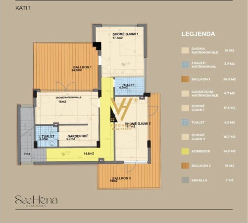 Tirane, shitet Vile 2 Katshe Kati 0, 486 m²  (MJULL BATHORE, SEEHENA)
