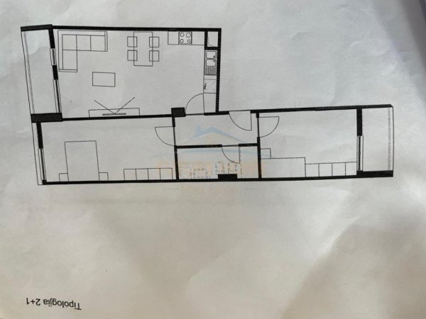 Tirane, shitet apartament 2+1 Kati 3, 110 m² 131.448 € (Rruga 5 Maji)