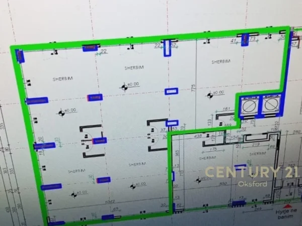 Tirane, jepet me qera ambjent biznesi Kati 0, 290 m² 4.000 € (Ish fusha Aviacionit)