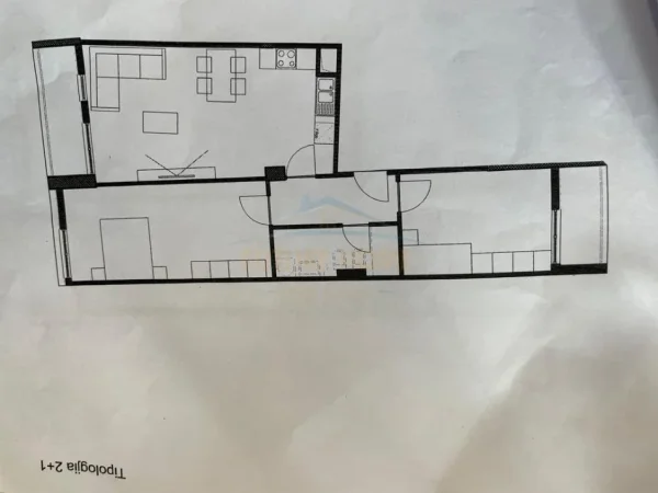 Tirane, shitet apartament 2+1 Kati 3, 110 m² 131.448 € (Rruga 5 Maji)