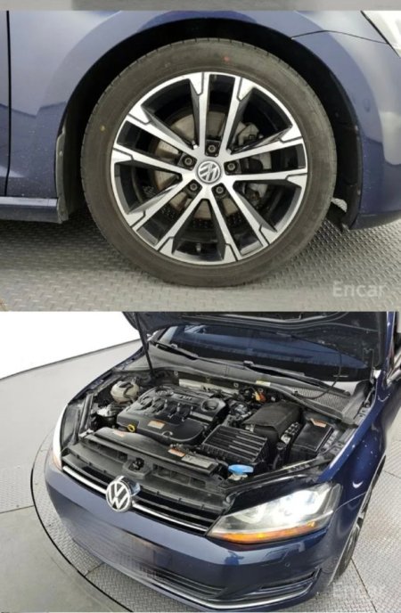 Tirane, makine Volkswagen Golf 7 2.0 Nafte, blu automatik Kondicioner 130.002 km 14.000 €