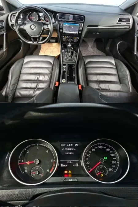 Tirane, makine Volkswagen Golf 7 2.0 Nafte, blu automatik Kondicioner 130.002 km 1300000 Lek