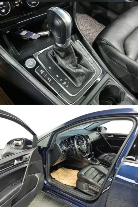 Tirane, makine Volkswagen Golf 7 2.0 Nafte, blu automatik Kondicioner 130.002 km 1300000 Lek