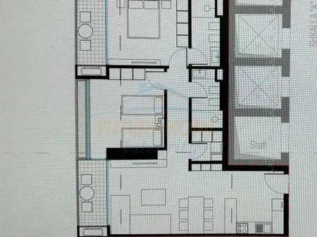 Tirane, shitet apartament 2+1+Ballkon Kati 17, 125 m² 249.220 € (zogu i zi)