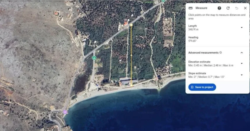 shes toke ne breg dete , 300 m² (QEPARO fushe)