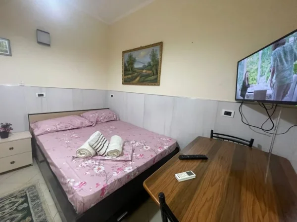 Tirane, jepet me qera apartament 1+1 Kati 2, 40 m² 360 € (Frigoriferi)
