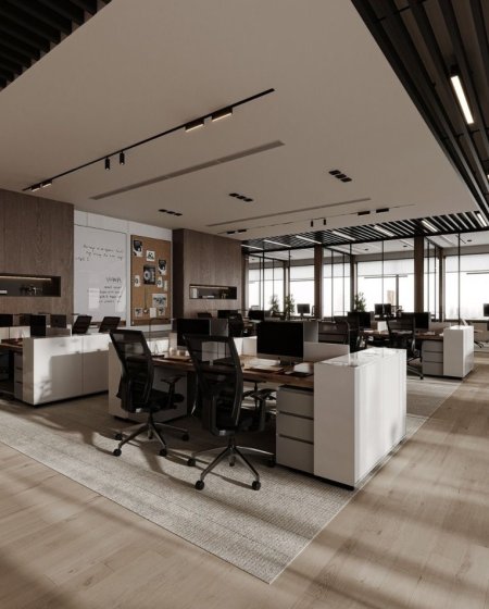 Tirane, jap me qera zyre Kati 2, 377 m² 5.000 € (Bulevardi Gjergj Fishta, prane Delijorgjit)