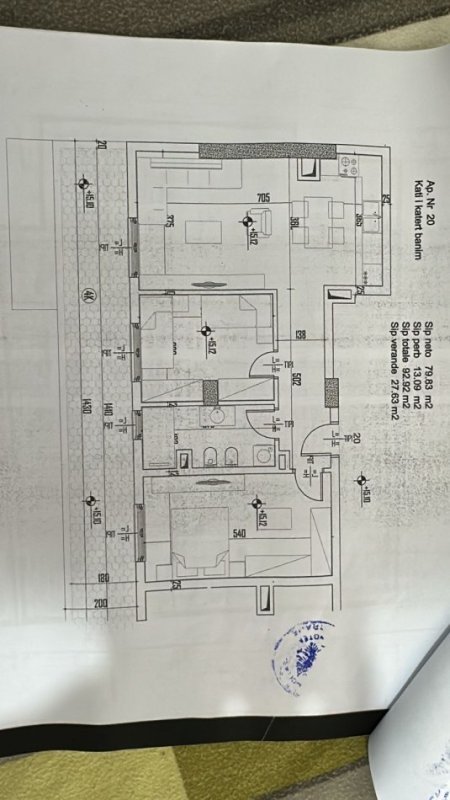 Tirane, shitet apartament 1+1+Ballkon Kati 4, 92 m² 169.800 € (BRRYL)