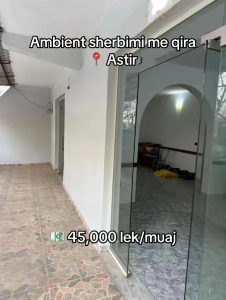 Tirane, jepet me qera ambjent biznesi Kati 0, 65 m² 450 € (Astir)