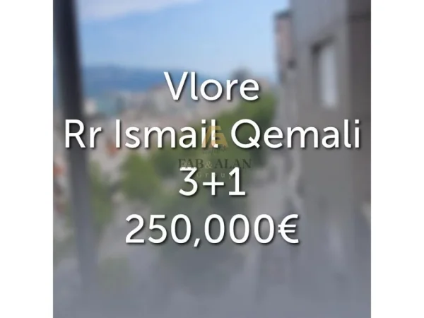 Vlore, shitet apartament 3+1 Kati 6, 134 m² 250.000 € (BULEVARDI ISMAIL QEMALI)