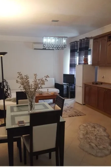Apartament 1+1 me qera prane Komunes se Parisit/Eleonora (45,000 Leke)