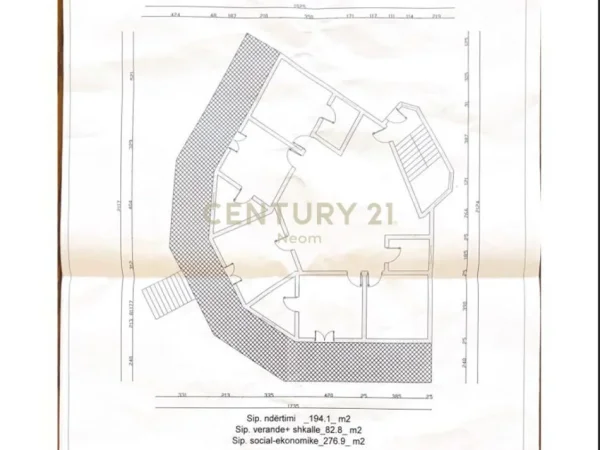 Tirane, jepet me qera ambjent biznesi Kati 0, 277 m² 3.000 € (Neom123116)