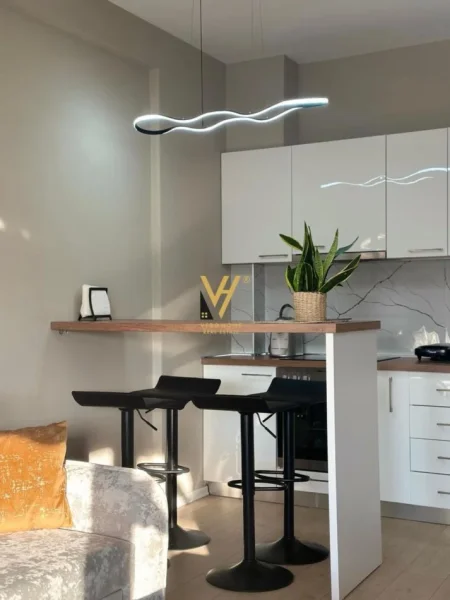 Tirane, jepet me qera apartament 1+1+Ballkon Kati 5, 65 m² 690 € (RRUGA MIHAL GRAMENO)