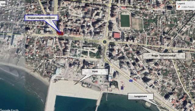 Vlore, shes garazh Kati -1, 1.000 m² 210.000 Euro (Lagja Pavaresia Vlore)