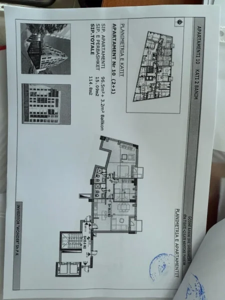 Shitet, Apartament 1+1, UNIT RESIDENCE, TEG