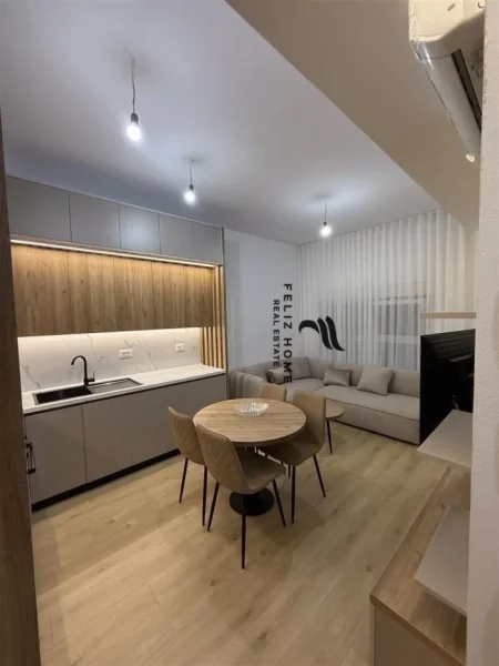 Tirane, jepet me qera apartament 1+1 Kati 7, 70 m² 550 € (ALI DEMI)