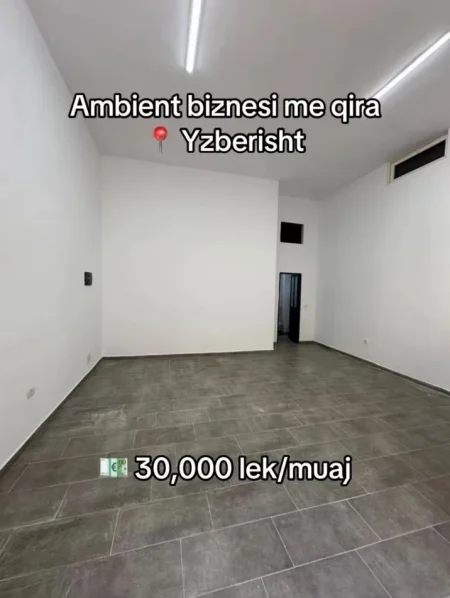 Tirane, jepet me qera dyqan Kati 0, 40 m² 300 € (Rruga Tre Deshmoret, Yzberisht)