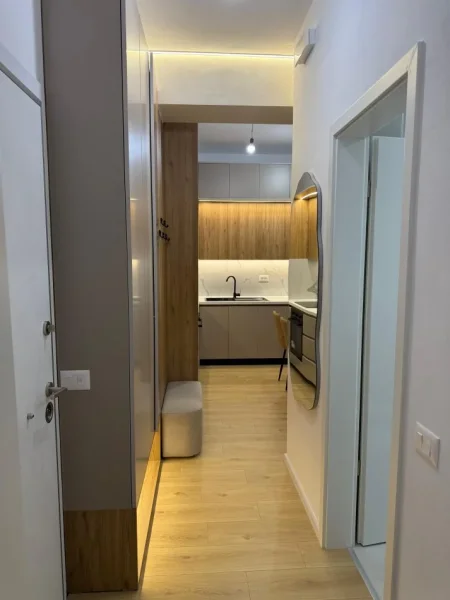 Tirane, jepet me qera apartament 1+1 Kati 7, 70 m² 550 € (ali demi)