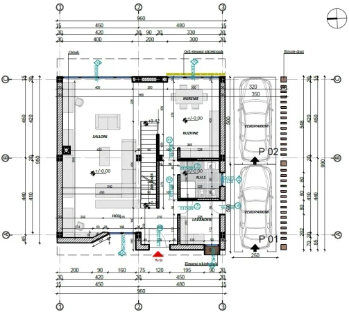 Tirane, shes Vile 2 Katshe Kati 2, 259 m² 420.000 € (LUNDRA VILLAGE &amp; RESIDENCE)