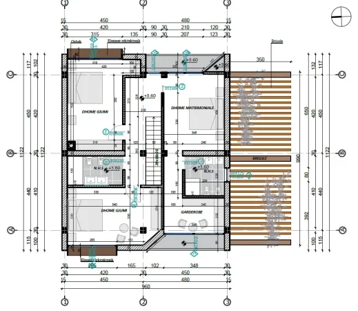 Tirane, shes Vile 2 Katshe Kati 2, 259 m² 420.000 € (LUNDRA VILLAGE &amp; RESIDENCE)