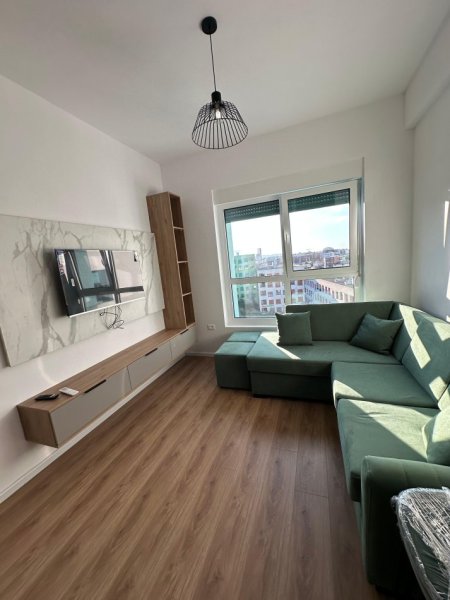 Tirane, jepet me qera apartament 1+1+Ballkon Kati 6, 49 m² 450 € (Rruga Pasho Hysa)