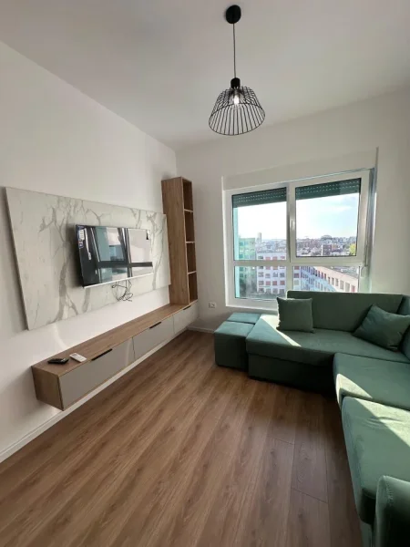 Tirane, jepet me qera apartament 1+1+Ballkon Kati 6, 49 m² 450 € (Rruga Pasho Hysa)