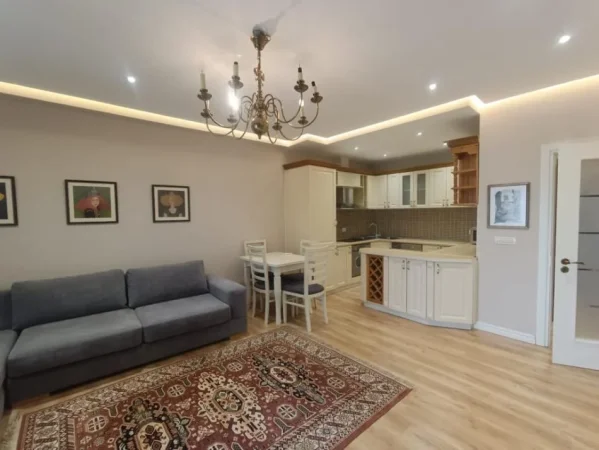 Tirane, jepet me qera apartament duplex 1+1 Kati 9, 800 € 