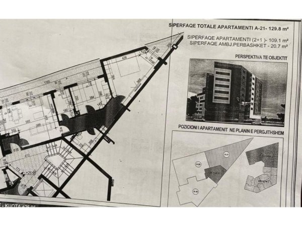 Tirane, shitet apartament 2+1+Ballkon Kati 8, 130 m² 156.000 € 