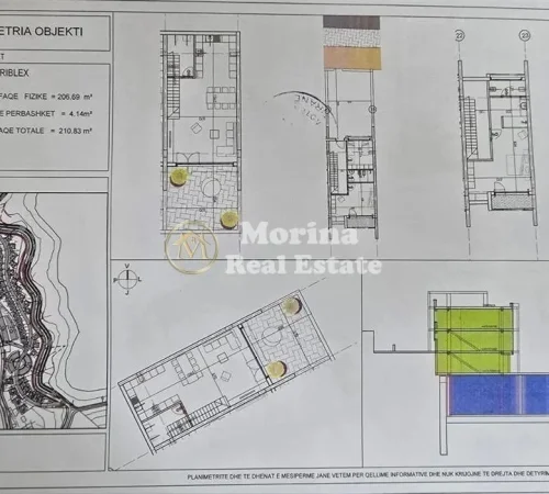 Tirane, shitet apartament 3+1+Ballkon Kati 1, 211 m² 390.000 € (Liqeni i Farkes)