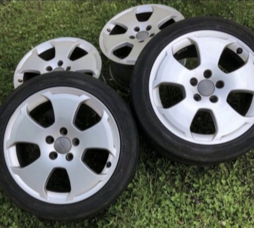 Tirane, shes disk alumini Disqe 17 Audi Golf Passat Origjinal , 170 €