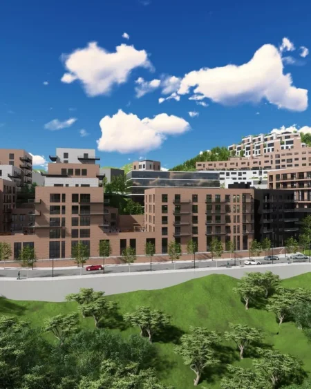 Tirane, shitet apartament 1+1+Ballkon Kati 6, 72 m² 119.600 € (Kodra e Diellit 2)