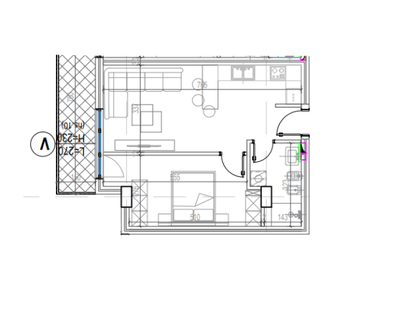 Tirane, shitet apartament 1+1 Kati 6, 72 m² 119.600 € (Kodra e Diellit, Tiranë)