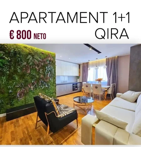 Tirane, jepet me qera apartament 1+1 Kati 6, 60 m² 800 € (Blloku)
