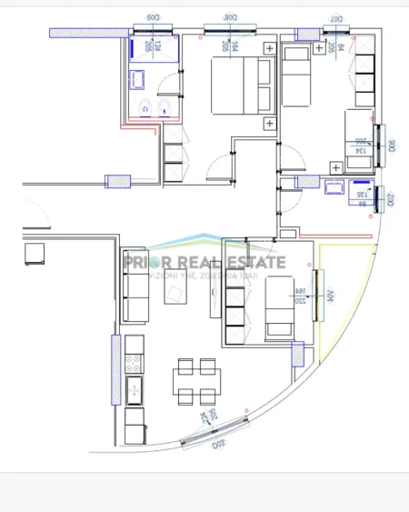 Tirane, shitet apartament 3+1+2 Kati 1, 118 m² 300.000 € (Komuna e Parisit)