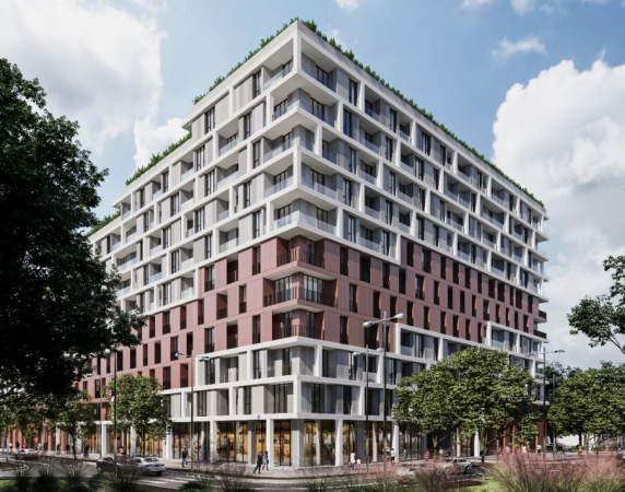 Tirane, jepet me qera apartament 2+1+Ballkon Kati 4, 102 m² 159.000 € (Mei&#039;s Garden Residence)