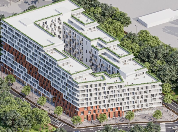 Tirane, jepet me qera apartament 2+1+Ballkon Kati 4, 102 m² 159.000 € (Mei&#039;s Garden Residence)