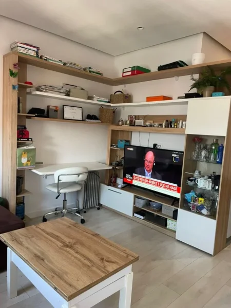 Tirane, jepet me qera apartament 1+1 Kati 5, 55 m² 470 € 