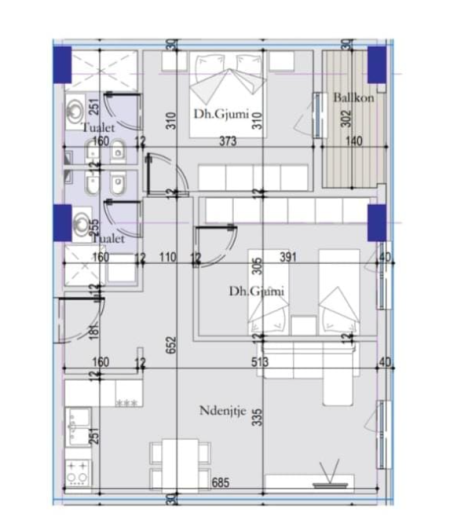 OKAZION : APARTAMENT 1+1 PER SHITJE TEK TIRANA ENTRY