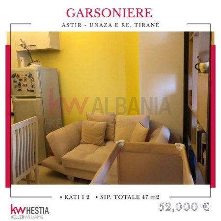 Tirane, shitet garsonier 1+1 Kati 2, 47 m² 52.000 Euro (Astir)