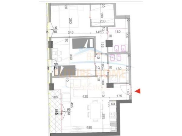 Tirane, shes apartament 2+1+BLK Kati 4, 92 m² 115.550 Euro (Don Bosko)
