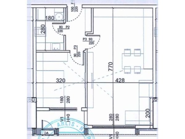 Tirane, shitet apartament 1+1 Kati 11, 83 m² 223.830 € 