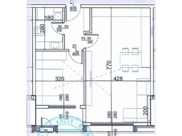 Tirane, shitet apartament 1+1 Kati 11, 83 m² 223.830 € 