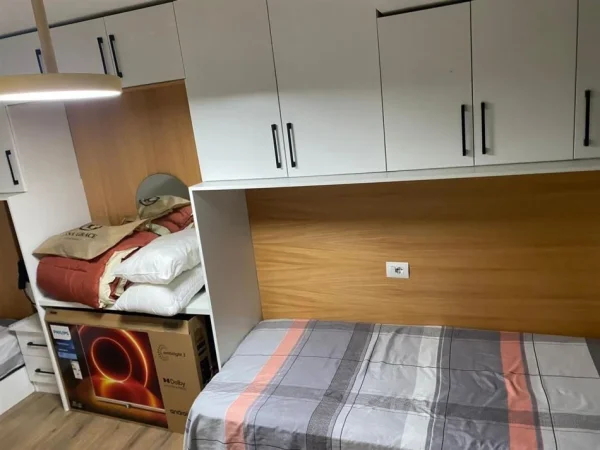 jepet me qera apartament duplex 1+1 Kati 1, 80 m² 550 € (GOLDEN PARK 3)