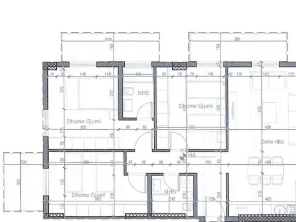 Tirane, shitet apartament 3+1+Aneks+Ballkon Kati 1, 152 m² 243.000 € (Rezidenca “Porta e Re “)