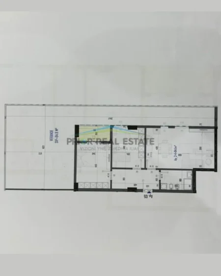 Tirane, jepet me qera zyre Kati 1, 97 m² (Kamez)