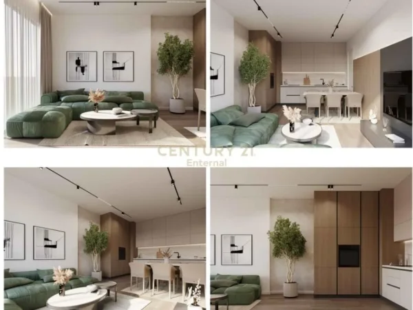 Tirane, jepet me qera apartament 1+1+Aneks+Ballkon Kati 9, 55 m² 1.000 € 