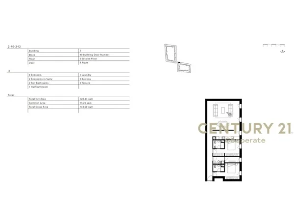 Tirane, shes apartament 2+1+Aneks+Ballkon Kati 3, 135 m² 236.000 € (BY LONG HILL)