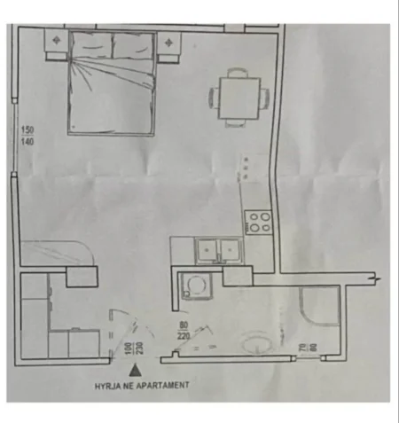 Tirane, shes apartament 2+1+Aneks+Ballkon Kati 1, 71 m² 165.000 € 